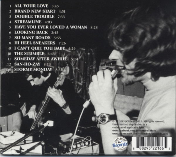 John Mayall's Bluesbreakers Live In 1967
