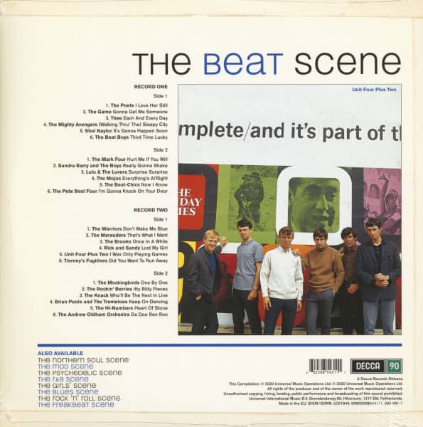 The Beat Scene - Decca Originals (2-LP, Ltd.)