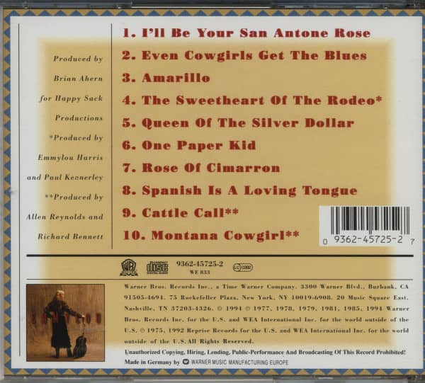 Songs Of The West (CD)