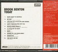 Preview: Brook Benton Today (CD, Japan) Preview: Brook Benton Today (CD, Japan)