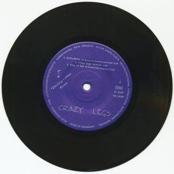 Hello, Hello (7inch, EP, 33rpm, PS, SC)