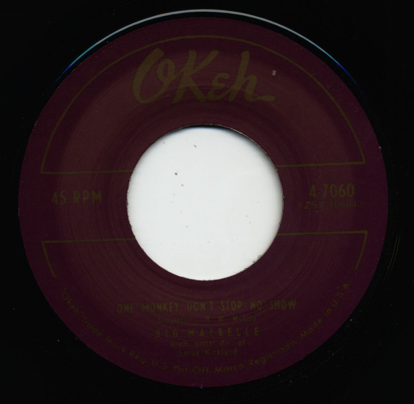 Whole Lotta Shakin' Goin' On - One Monkey Don't Stop No Show (7inch, 45rpm)