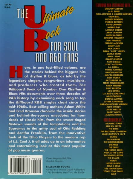 The Billboard Book of Number One Rhythm & Blues Hits by Adam White & Fred Bronson