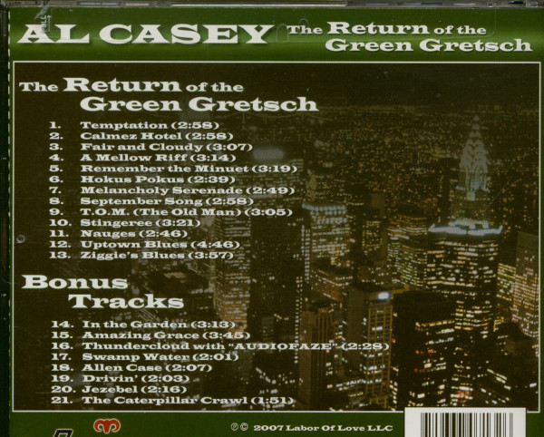 The Return Of The Green Gretsch...plus (CD)