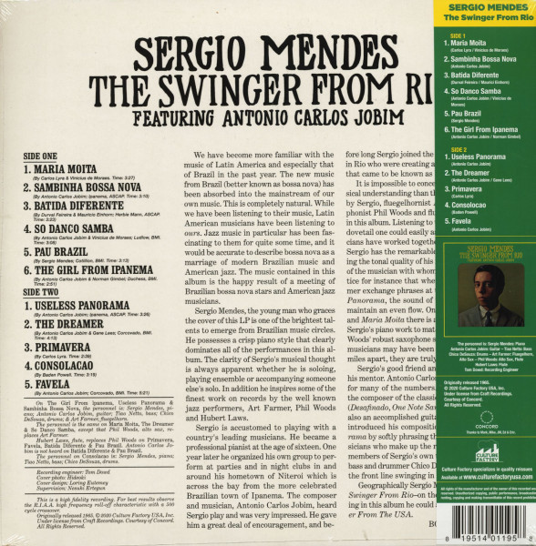 The Swinger From Rio (LP, colored Vinyl)