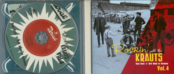 Rockin' With The Krauts - Real Rock 'n' Roll Made In Germany (CD), Vol. 4