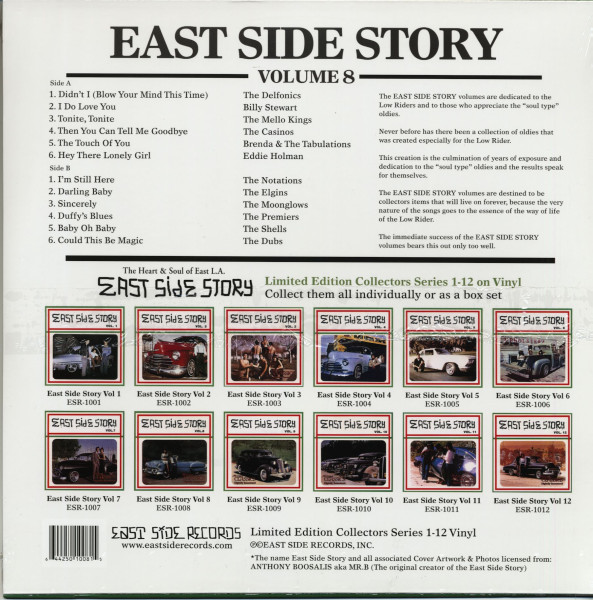 East Side Story Vol.1-12 (13-LP Box-Set, Ltd.)
