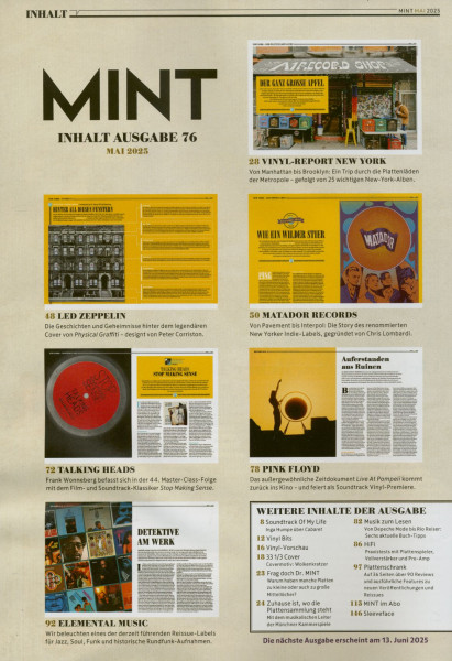 Mint Magazin #76, 05/25