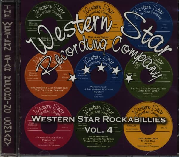 Western Star Rockabillies Vol.4 (CD) Western Star Rockabillies Vol.4 (CD)