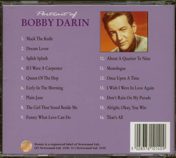 Portrait Of Bobby Darin (CD)