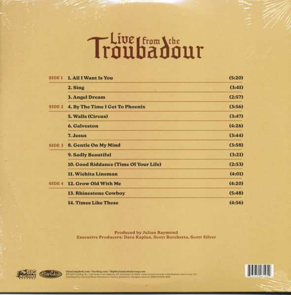 Live From The Troubadour 2-(LP)
