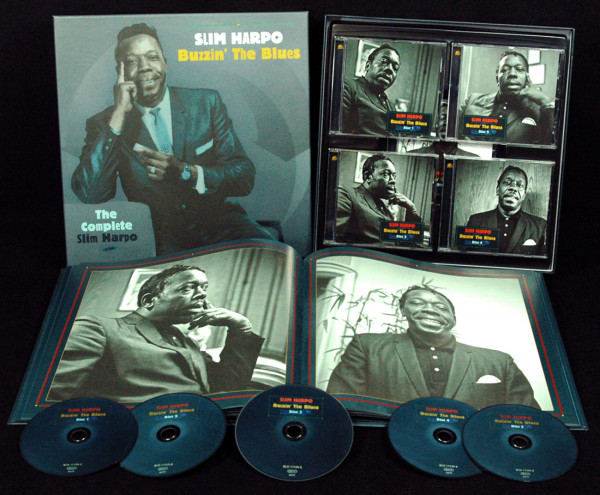 Buzzin' The Blues - The Complete Slim Harpo (5-CD Deluxe Box Set) - Blues Music Awards 2016