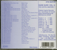 Preview: Rare Surf Vol.5 - The Capitol Masters 1 (CD) Preview: Rare Surf Vol.5 - The Capitol Masters 1 (CD)