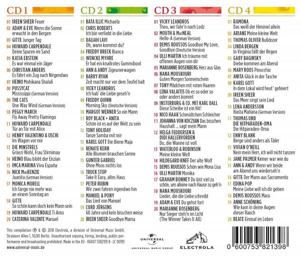 Michaela: Die großen Schlager der 70er-Jahre (4-CD)