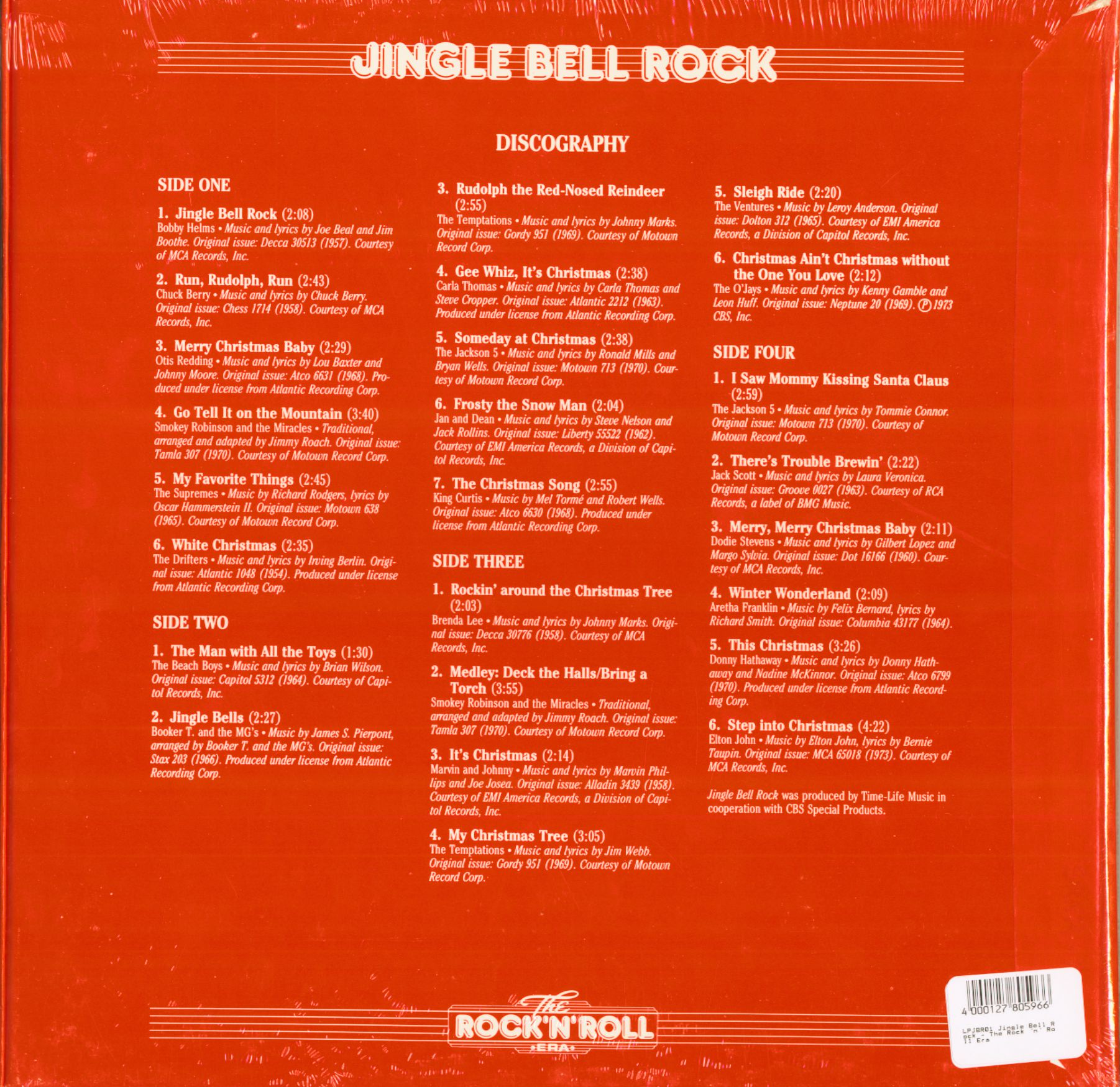 Various LP Jingle Bell Rock The Rock 'n' Roll Era (2LP Box) Bear