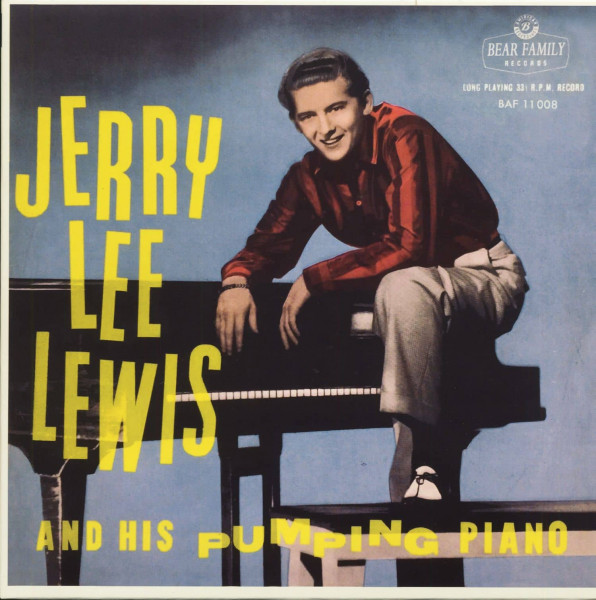 Jerry Lee Lewis And His Pumping Piano (LP, 10inch, First Pressing, 45rpm, Ltd.)