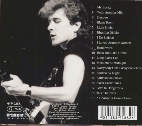 Lucky In Love - The Best Of Rick Vito (CD)