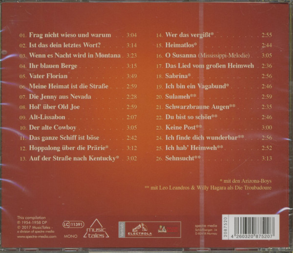 Wenn es Nacht wird in Montana - Schlager Raritäten (CD)