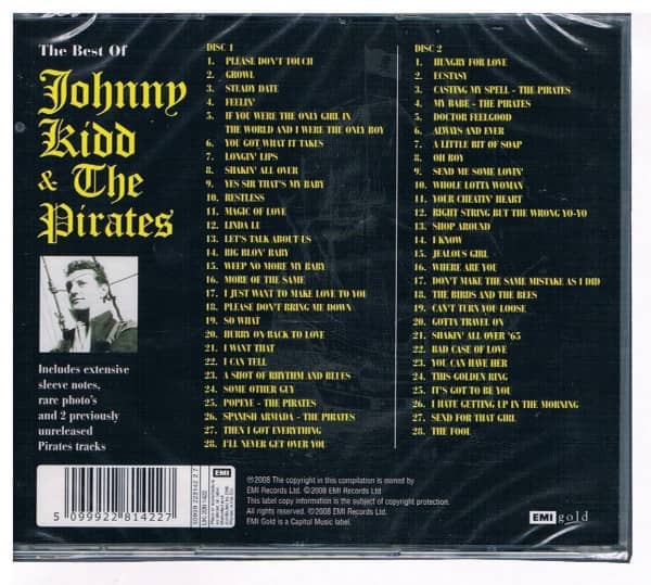 The Best Of Johnny Kidd & The Pirates (2-CD)