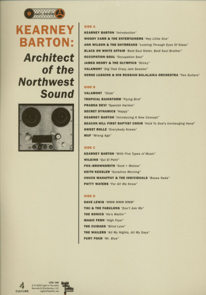 Kearney Barton - Architect Of The Northwest Sound (2-LP)