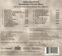 Preview: Steamboat Whistle Blues - Live In Bremen 1977 (CD) Preview: Steamboat Whistle Blues - Live In Bremen 1977 (CD)