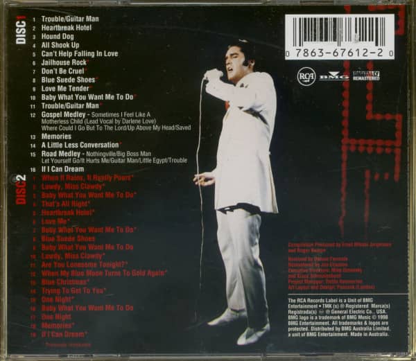 Memories - The '68 Comeback Special (2-CD)