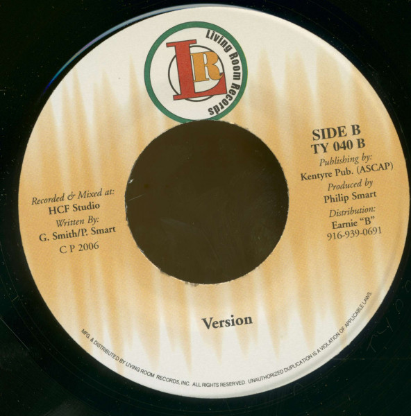 Singing For The People - Version (7inch, 45rpm, BC)