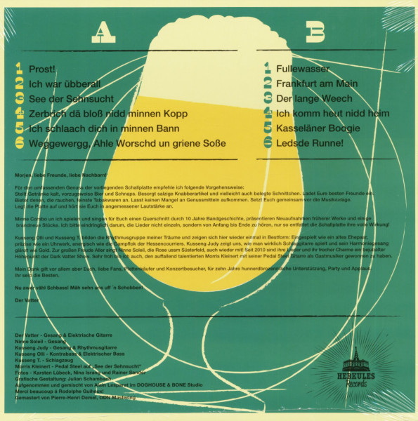 Uff'n Schobben mit Dark Vatter & Sinner Combo (LP)