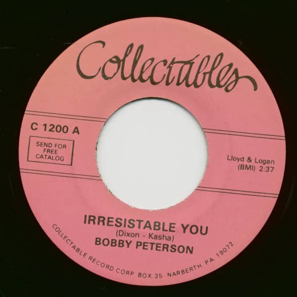 Irresistable You - Piano Rock (7inch, 45rpm) Irresistable You - Piano Rock (7inch, 45rpm)