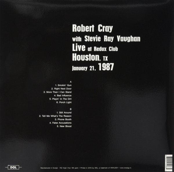 Live At Redux Club In Houston, TX January 21, 1987 (LP, Vinyl 180g)