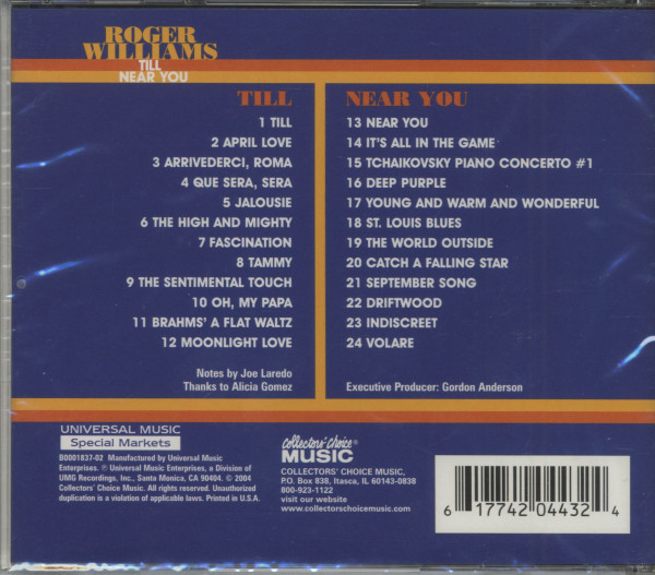 Till - Near You (CD)