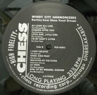 Preview: Windy City Harmonizers - Raritiers from Chess Vocal Groups (LP) Preview: Windy City Harmonizers - Raritiers from Chess Vocal Groups (LP)