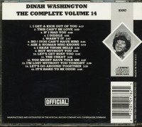 Preview: The Complete Dinah Washington Vol.14 (CD) Preview: The Complete Dinah Washington Vol.14 (CD)