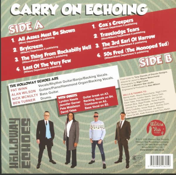 Carry On Echoing (LP, 10inch)