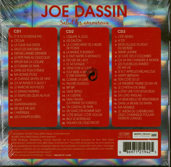 Salut Les Amoureux (3-CD Capbox)