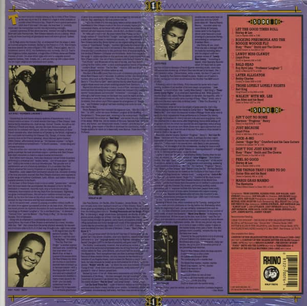 A History Of New Orleans Rhythm & Blues Vol.1 - 1950-1958 (LP)