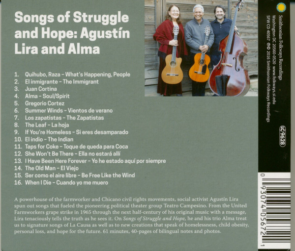 Songs Of Struggle & Hope (CD)