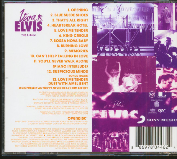 Viva Elvis - The Album (CD, French Edition)
