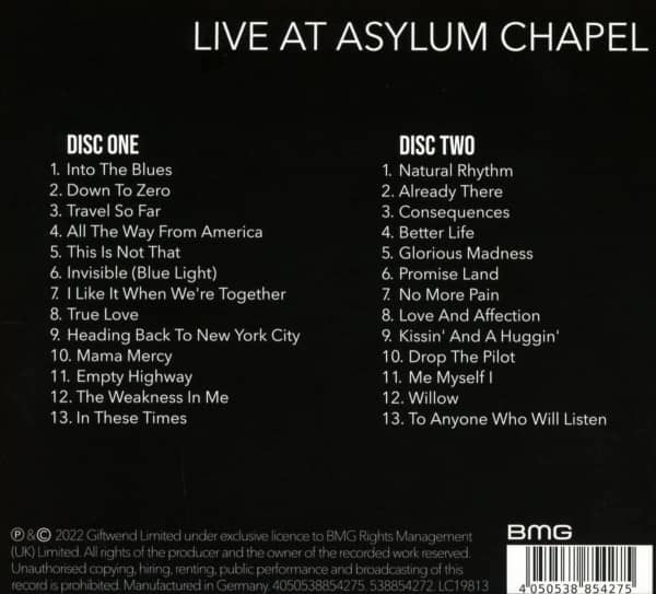Live At Asylum Chapel (2-CD)