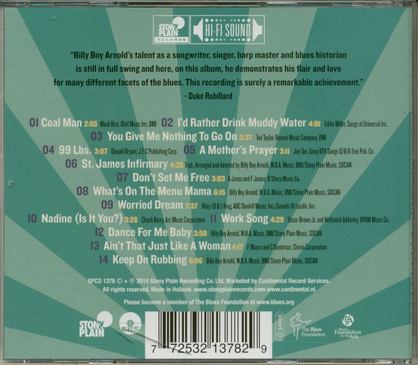 Blues Soul Of Billy Boy... (CD)