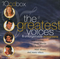 Preview: The Greatest Voices & Unforgettable Evergreens (10-CD) Preview: The Greatest Voices & Unforgettable Evergreens (10-CD)