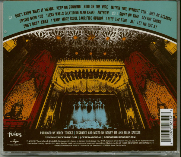 Live From The Fox Oakland 2016 (2-CD)