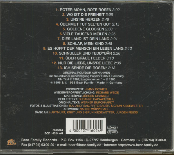 Songs und Balladen (CD)