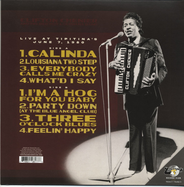 Live At Tipitina's - June 7, 1980 (LP, colored Vinyl)