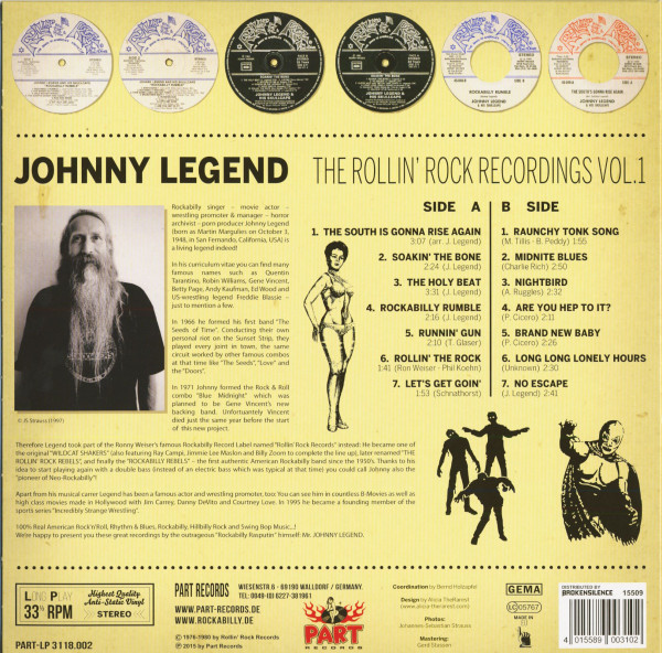 The Rollin' Rock Recordings, Vol.1 (LP)