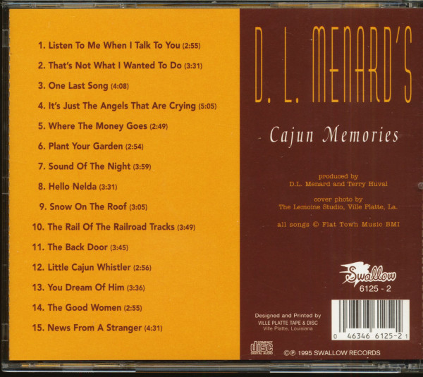Cajun Memories (CD)