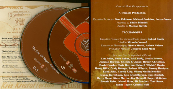 Troubadours - Rise Of The Singer-Songwriter (CD + DVD)