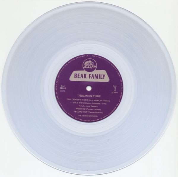 Tielman On Stage (LP, 10inch, Ltd.)
