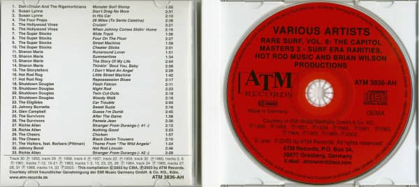 Rare Surf Vol.6 - The Capitol Masters 2 (CD)
