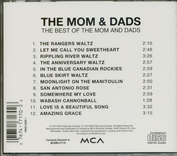 The Best Of The Mom & Dads (CD)